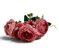 Ornate Peony & Daisy Bunch