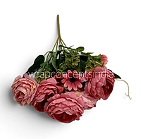 Ornate Peony & Daisy Bunch