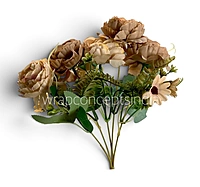 Ornate Peony & Daisy Bunch