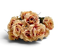Velvet Touch Garden Rose Bunch