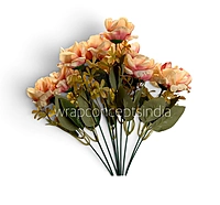 Velvet Touch Garden Rose Bunch