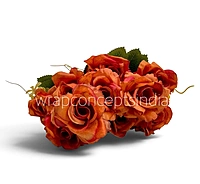 Velvet Touch Garden Rose Bunch