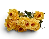 Velvet Touch Garden Rose Bunch