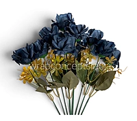 Velvet Touch Garden Rose Bunch