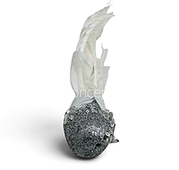 Gilded Frost Bird - Silver