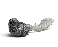 Gilded Frost Bird - Silver