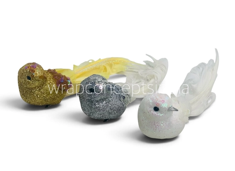 Gilded Frost Bird - Pack of 12