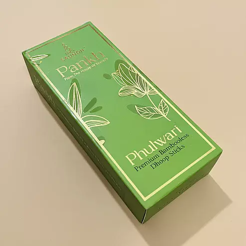 Saundh Pankh Phulwari Bambooless Dhoopsticks 80gm
