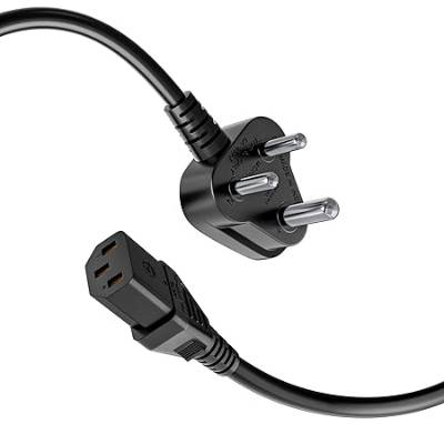 Portronics Konnect G4 350W Desktop Power Cable, 3 Pin Type Connector, 350W Max Load Capacity, 1.2M Length(Black) Portronics Konnect G4 350W Desktop Power Cable, 3 Pin Type Connector, 350W Max Load Capacity, 1.2M Length(Black)