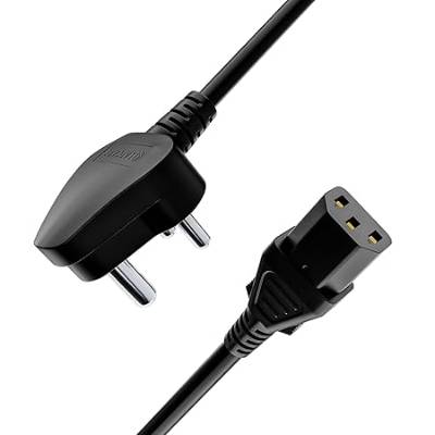 Portronics Konnect G4 350W Desktop Power Cable, 3 Pin Type Connector, 350W Max Load Capacity, 1.2M Length(Black) Portronics Konnect G4 350W Desktop Power Cable, 3 Pin Type Connector, 350W Max Load Capacity, 1.2M Length(Black)