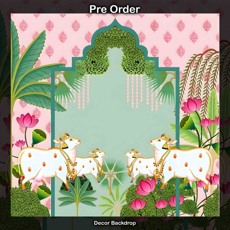 Pichwai Cow Scenery - MD