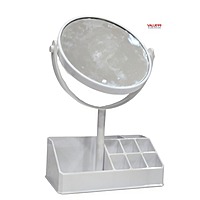 Mirror with Makeup Organiser