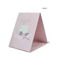 Foldable Mirror with Stand