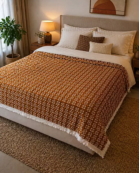 Terra Grid Solapur Blanket (Light)
