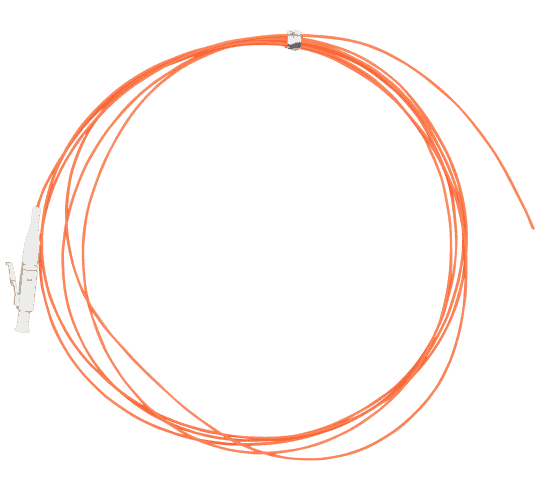 Digisol Channel SCS Pigtail, MM(OM1)(62.5), Simplex ST, PC Type, 2M, LSZH