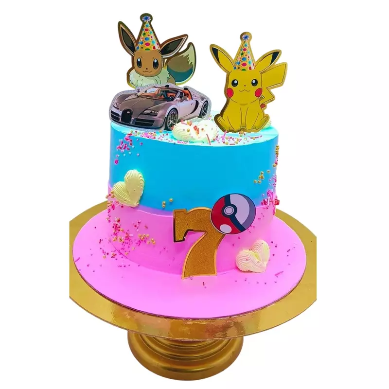 Pikachu and Eevee Cake Toppers
