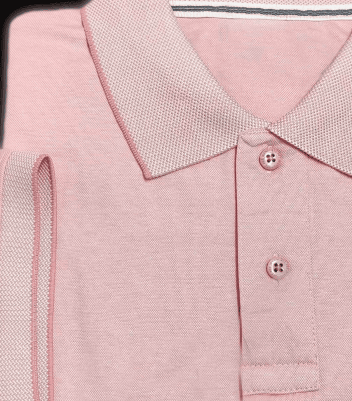 Pink Self Design Tshirt