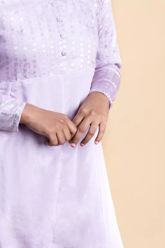 Women's Anarkali Ethnic Dress - Pink