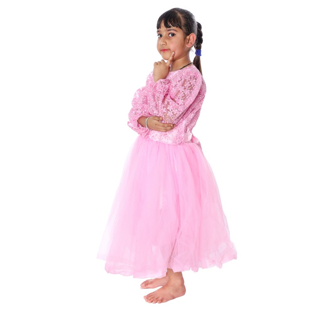 Western Dance Frock Pink Western Dance Frock Pink