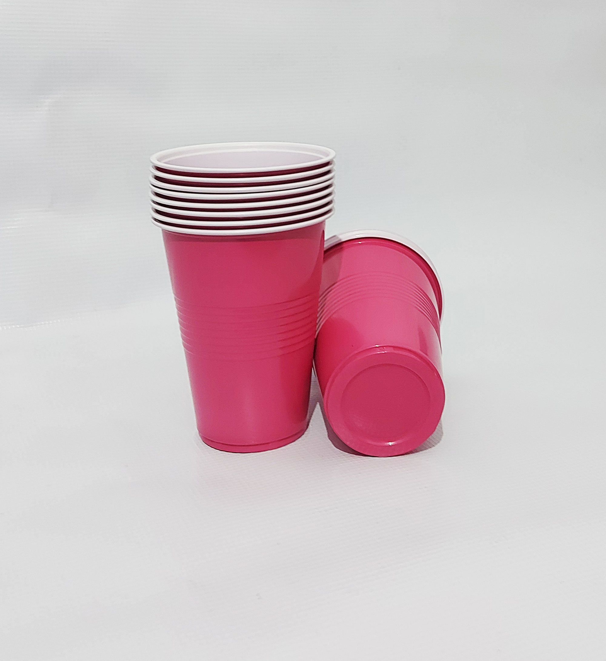 The Magic Balloon Store- Beer Pong Glasses- Drinking Glasses for Christmas Bachelor Cocktail New Year and Wedding Party Supplier - Liquid Capacity 450ml Pack of 20pcs