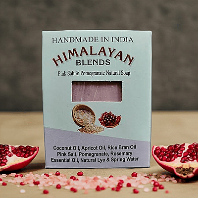 Pink Salt Pomegranate Natural Soap