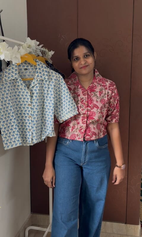 Naira Cotton Printed Shirts