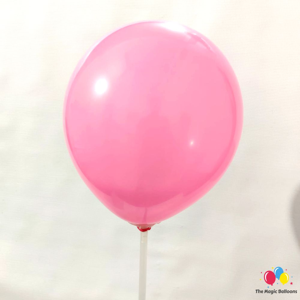 The Magic Balloons Store- Plain Red, Blue, and Pink Rubber/Latex Balloons- Balloons for Theme Party, Summer Camp, Birthday, Wedding, Photoshoot Decoration 80pcs – 181492