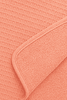 Peach Pink Cotton Bath Towel & Hair Wrap