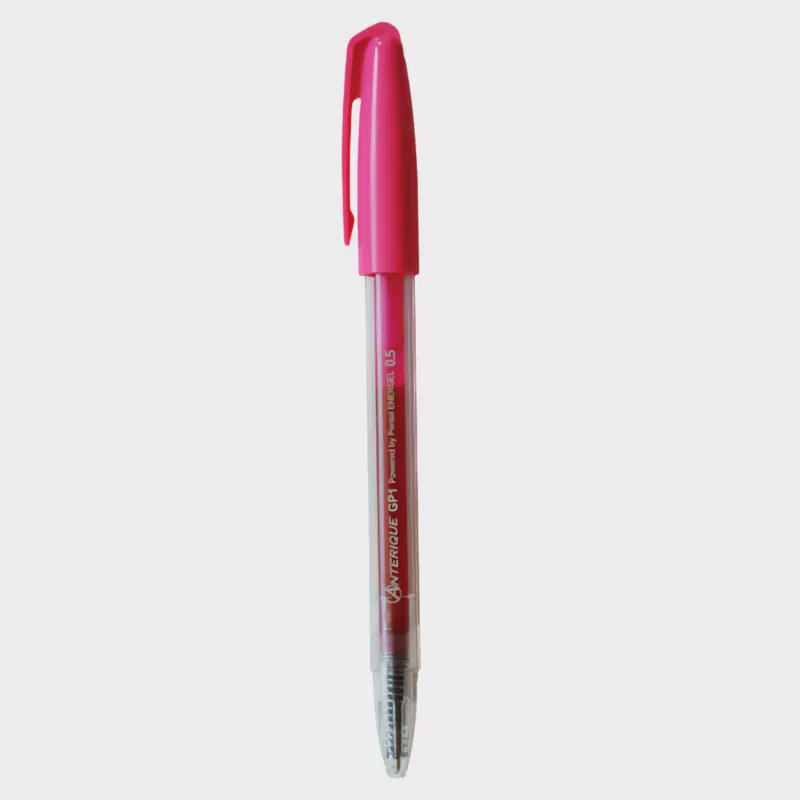 Anterique | Gel Pen | 0.5mm | Black Ink | Pink