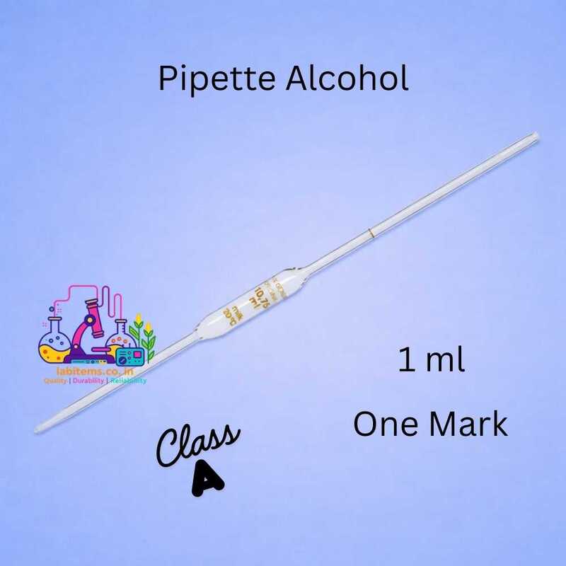 Pipette Alcohol, 1 ml, One Mark
