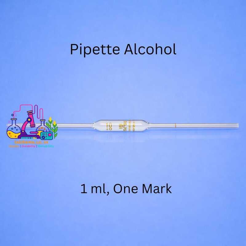 Pipette for Milk Testing, 10.75ml, One Mark, Class ‘A’ with Certificate