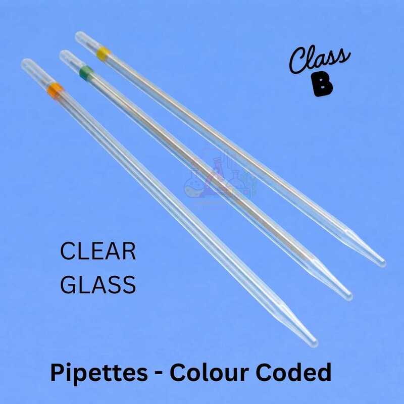 Pipettes - Colour Coded - Transparent