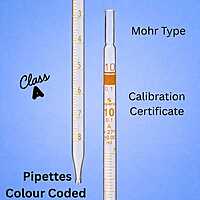 Pipettes - Mohr type - Color coded
