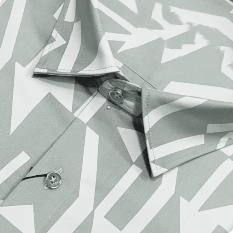 Pista Green Printed Shirt