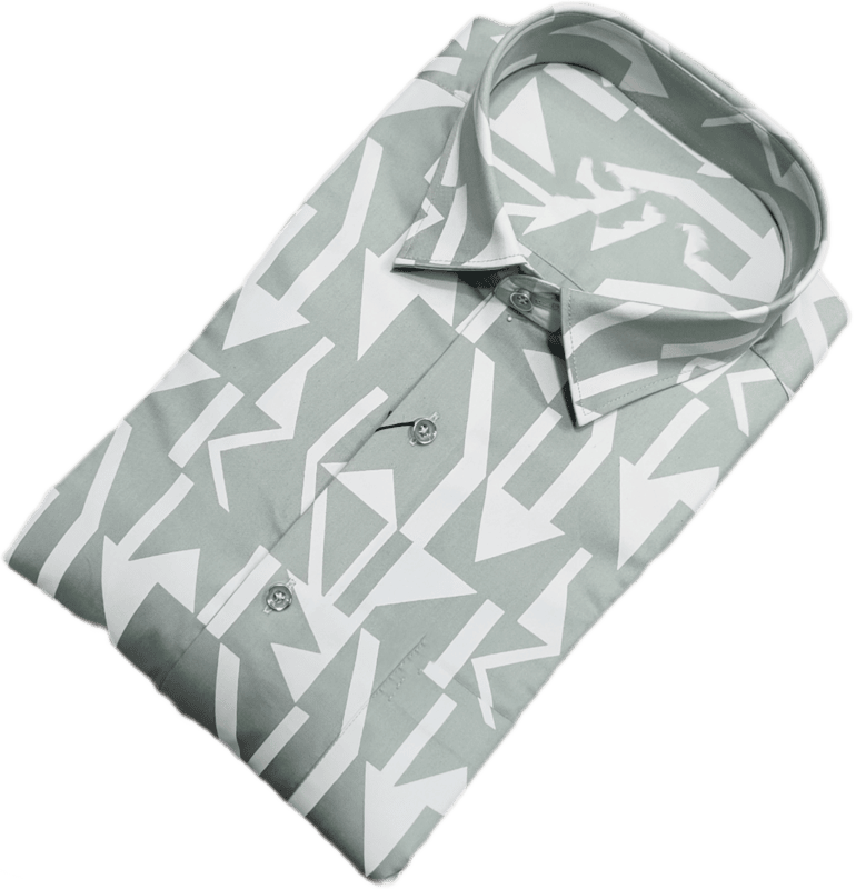 Pista Green Printed Shirt
