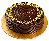 Pistachio kunafa chocklate cake