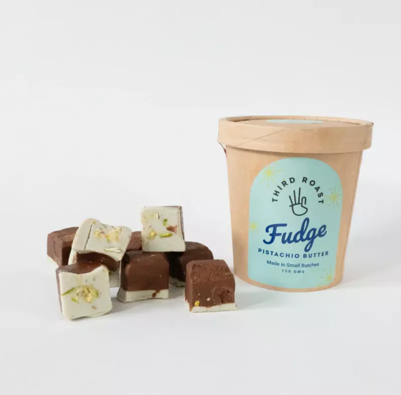 Pistachio Butter Fudge