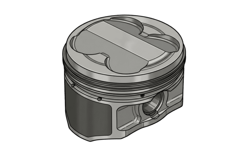 High Compression Piston Set - K12M Engine 13.5:1