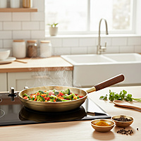 PITAL (BRASS) FRYPAN 8.2'' PITAL (BRASS) FRYPAN 8.2''