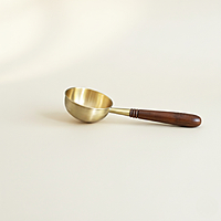 Handcrafted Pital (Brass) Tadka Pan with polished golden finish Handcrafted Pital (Brass) Tadka Pan with polished golden finish