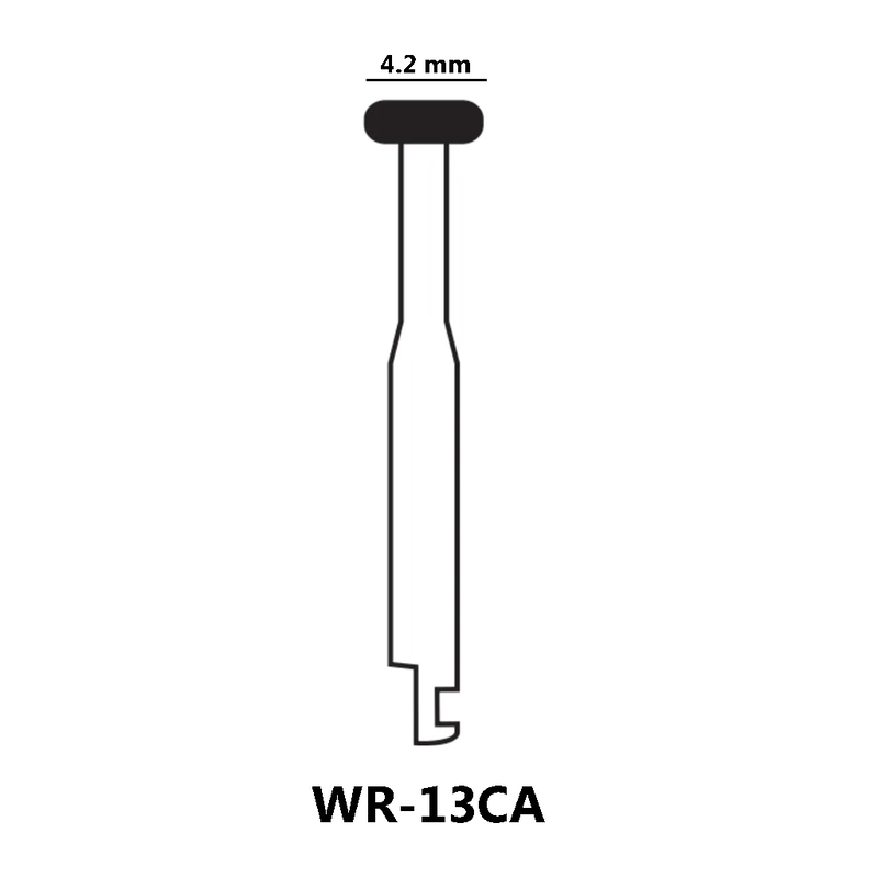 Pivo Wheel Round Contra-Angle Diamond Bur CA-WR-13 Pack of 5