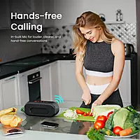 Portronics Pixel 3 20W,TWS Connectivity,TF Card & USB Drive, Type C Charging Port(Black)