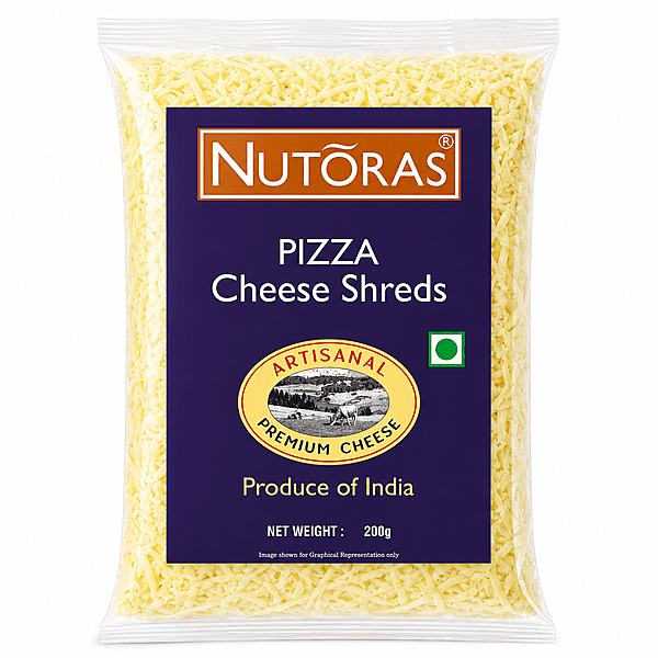 Nutoras Pizza Cheese Shred 200G Nutoras Pizza Cheese Shred 200G