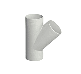 Plain Y, 90 mm, 3" Inch, 6 Kg, Agriculture PVC Fittings