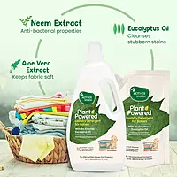Mother Sparsh Plant Powered Laundry Detergent 1Ltr+500 ML Refil pack