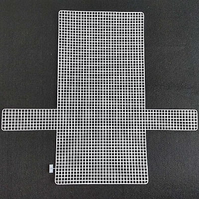 Plastic Canvas Sheet White- shapes Plastic Canvas Sheet White- shapes