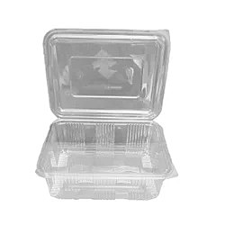 Plastic Disposable Hinge Container 500ml