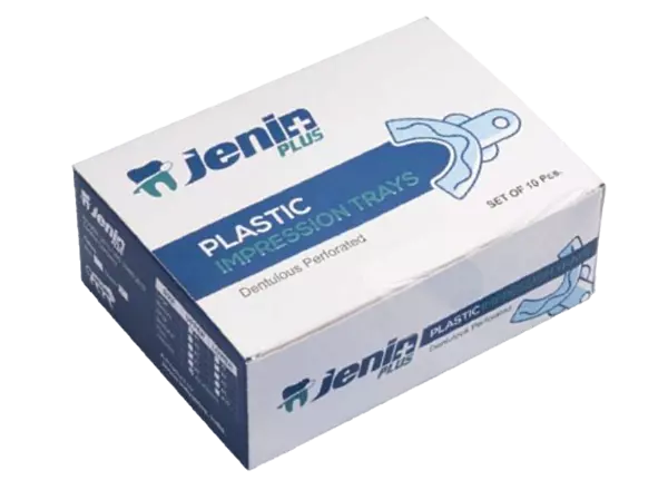 Jenn Plastic Impression Tray - Premium Set - 10 Pcs