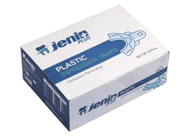 Jenn Plastic Impression Tray - Premium Set - 10 Pcs