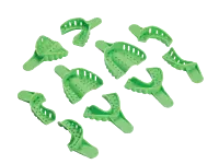 Jenn Plastic Impression Tray - Premium Set - 10 Pcs